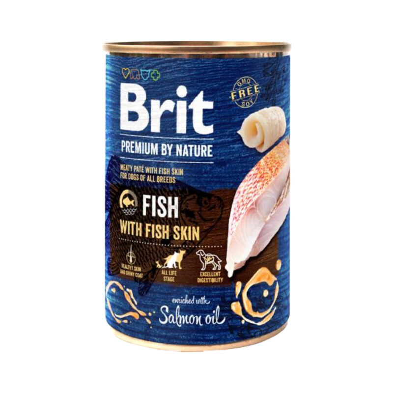 Brit Premium By Nature Vådfoder M/Fisk