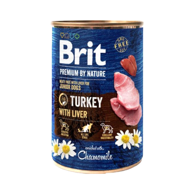 Brit Premium By Nature Vådfoder M/Kalkun