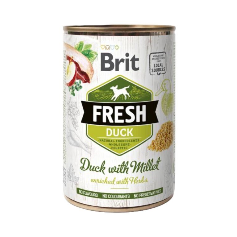 Brit Fresh Vådfoder M/And & Hirse