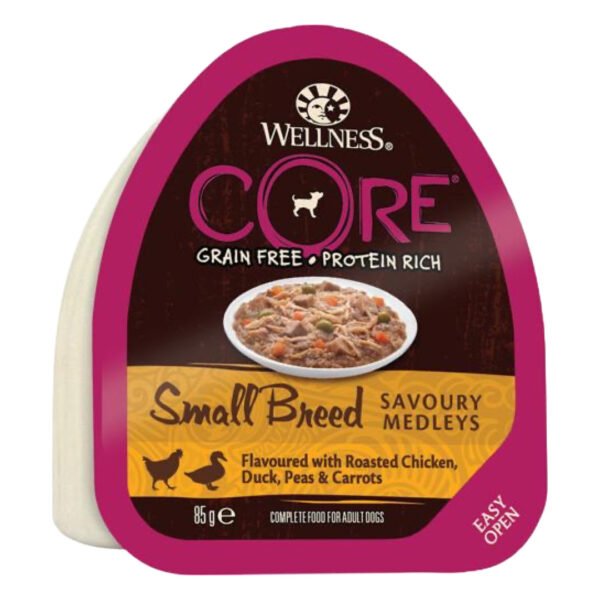 Wellness Core Small Breed Vådfoder M/Kylling og And