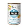 Brit Fresh Vådfoder M/Fisk & Græskar