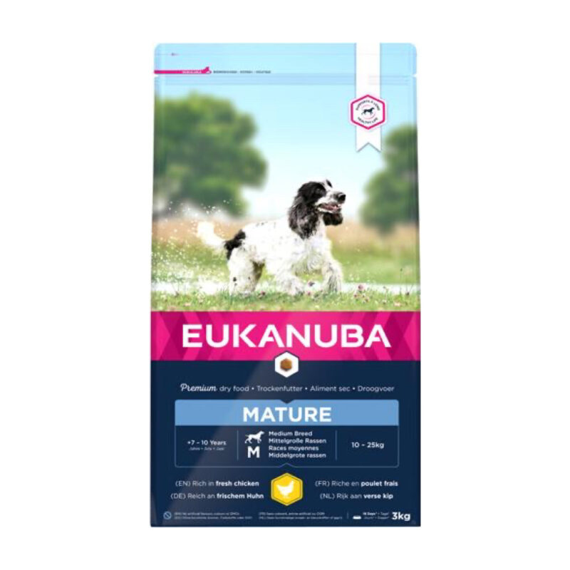 Eukanuba Mature Medium M/Kylling