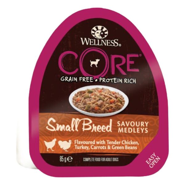 Wellness Core Small Breed Vådfoder M/Kylling og Kalkun