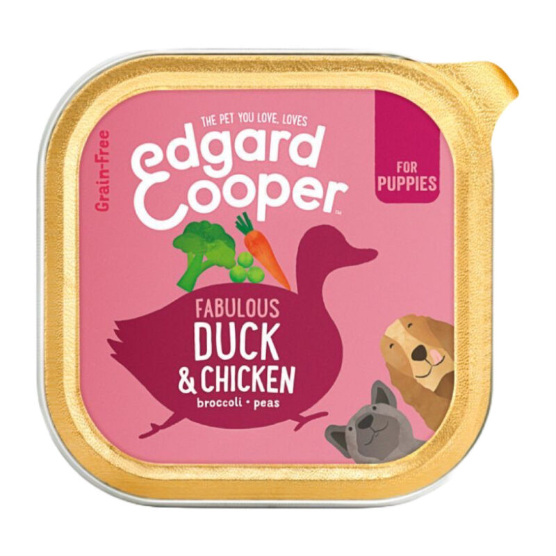 Edgard Cooper Vådfoder M/And & Kylling