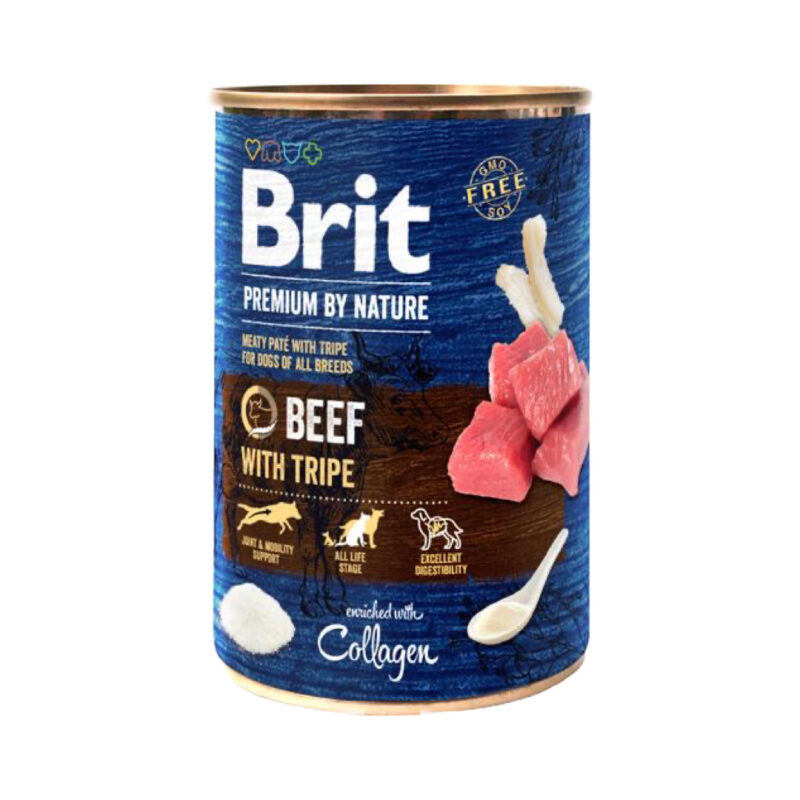 Brit Premium By Nature Vådfoder M/Okse