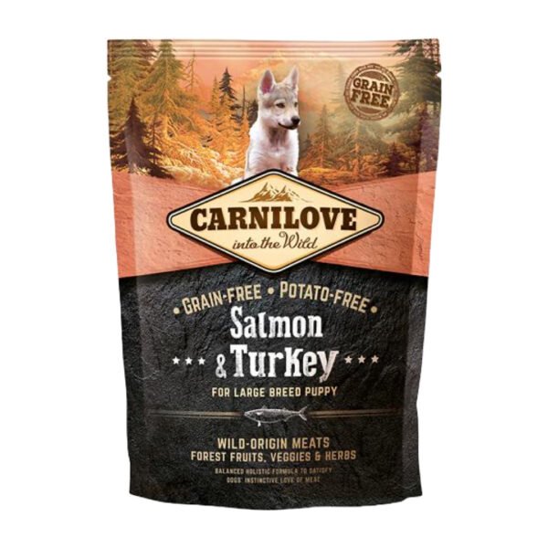 Carnilove Puppy Large Breed M/Laks & Kalkun
