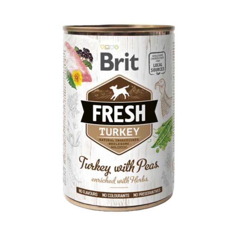 Brit Fresh Vådfoder M/Kalkun & Ærter