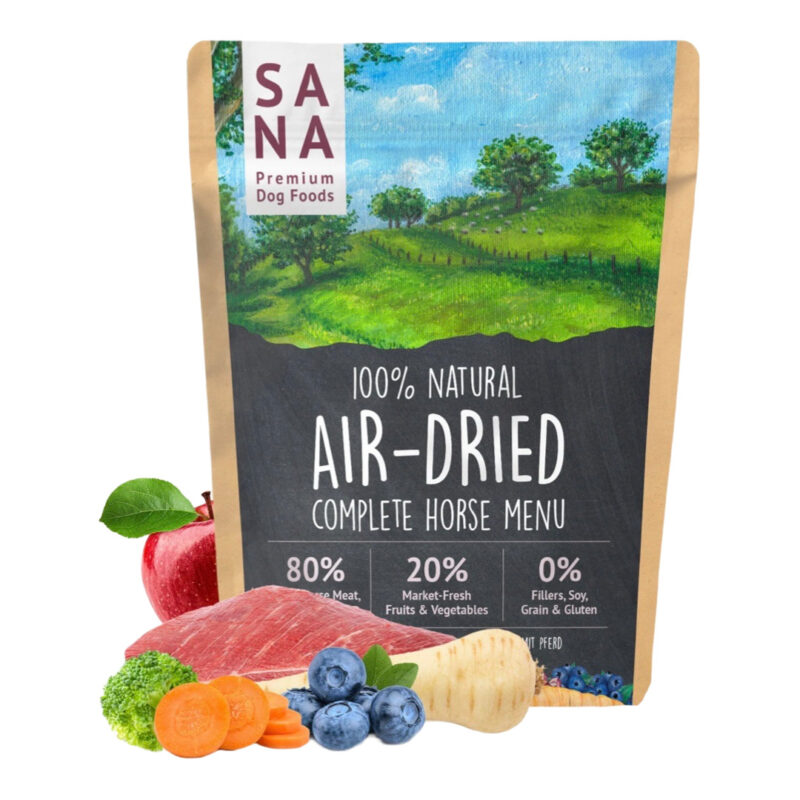 SanaDog Air-Dried Menu M/Hest