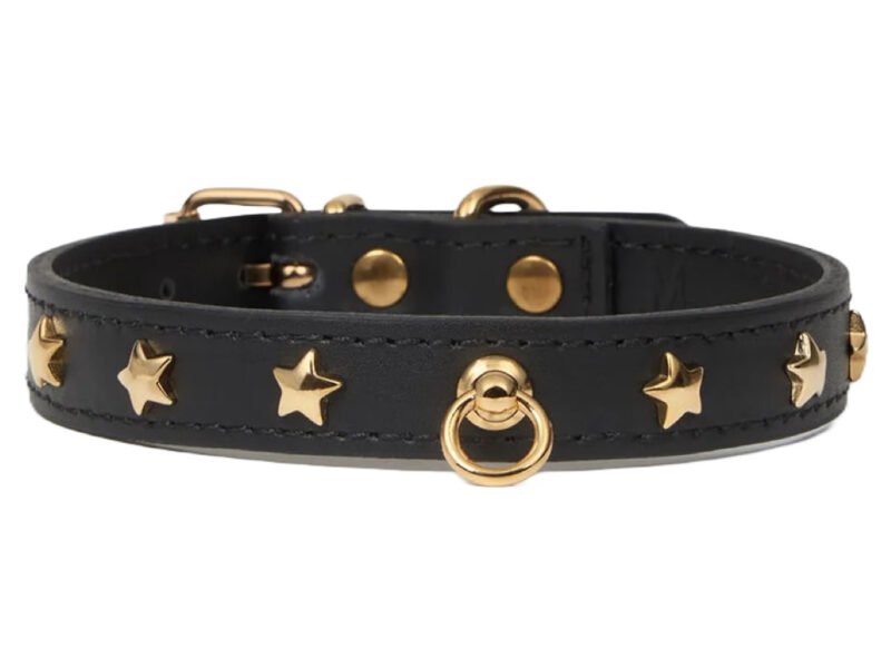 Branni Pets Nara Designer Halsbånd M/Stjerner Sort