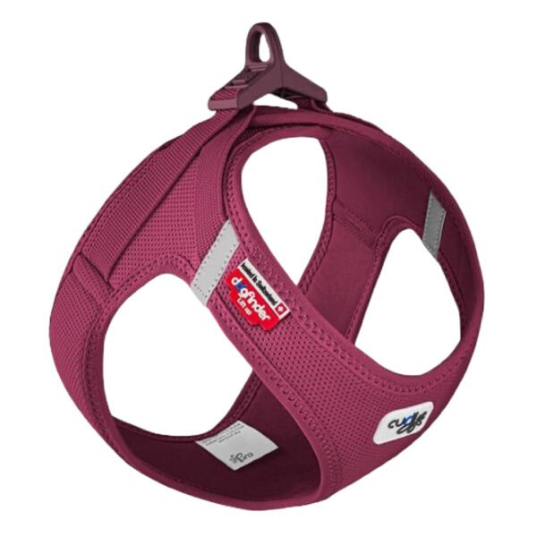 Curli Air-Mesh Vest Step-In Hundesele Ruby