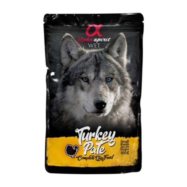 Alpha Spirit Pouch Vådfoderpaté M/Kalkun