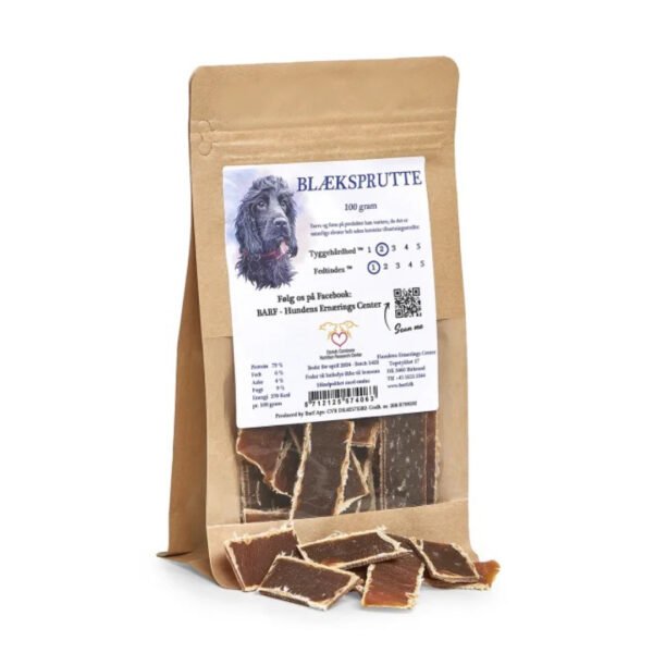 EasyBarf Carnitreats Tørret Blæksprutte 100 g