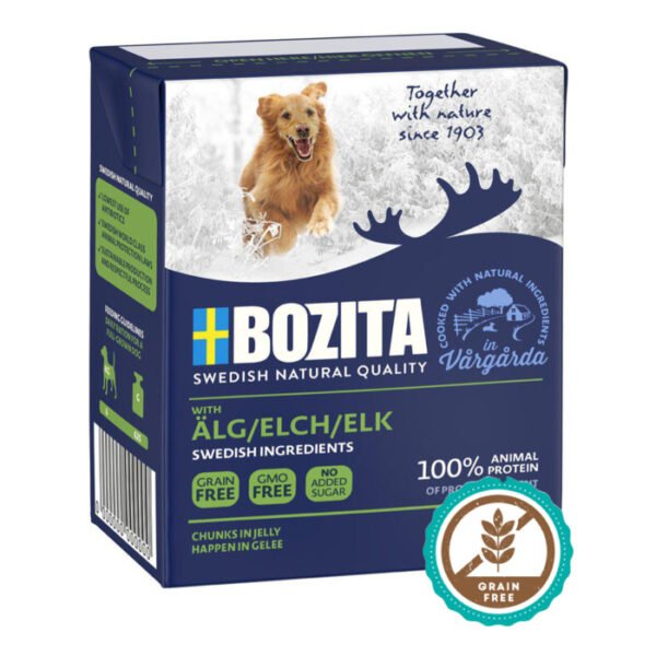 Bozita Naturals Vådfoder M/Elg