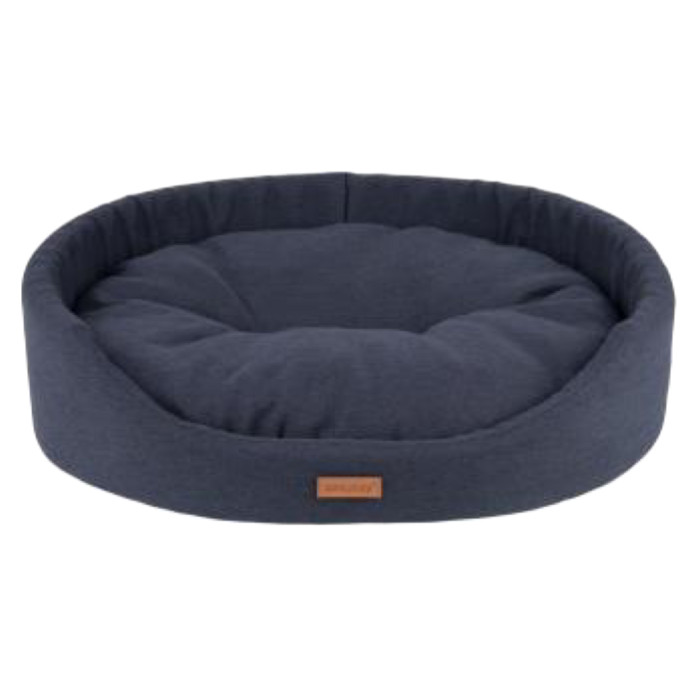 Amiplay Sort Oval Hundeseng