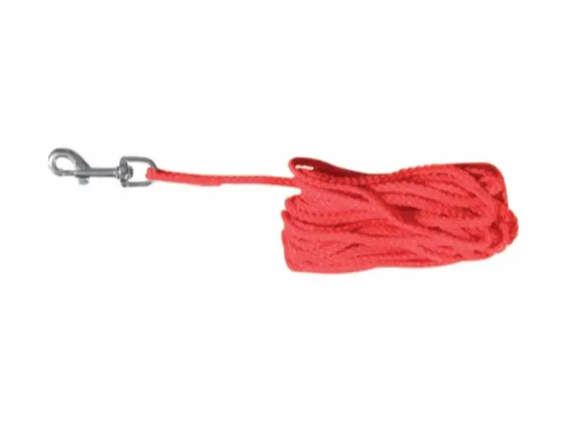 Trixie Sporline Nylon Træningsline Rød