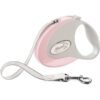 Flexi New Style Rulleline M/Bånd Rosa
