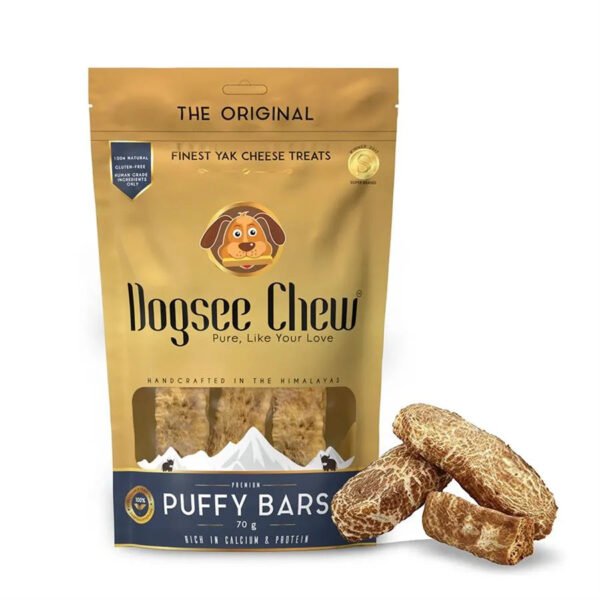 DogSee Puffy Bars Ostesnack