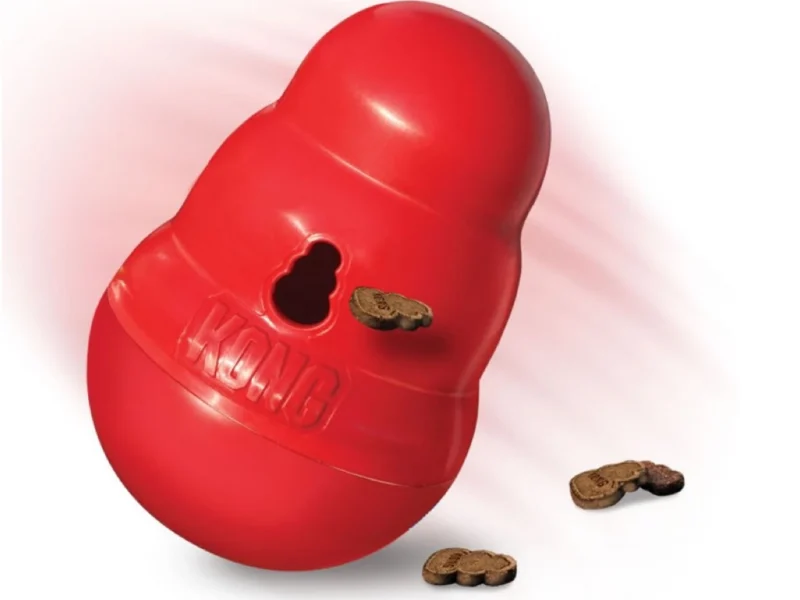 KONG Wobbler Aktivitetsbold Hundelegetøj