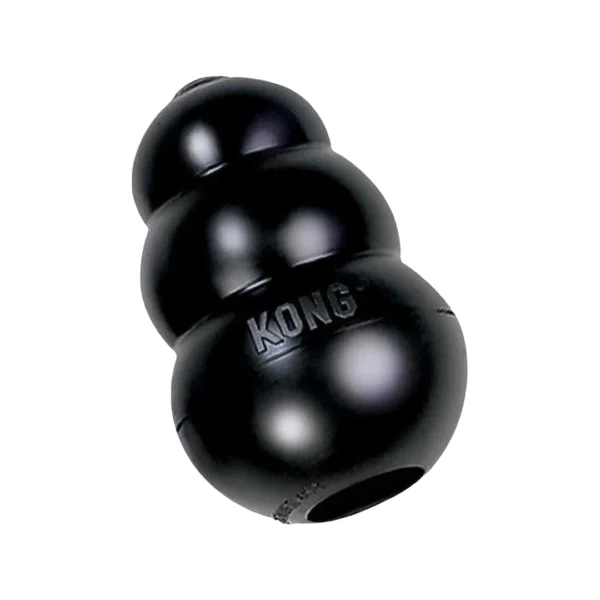 KONG Extreme Sort Aktivitetsbold Hundelegetøj