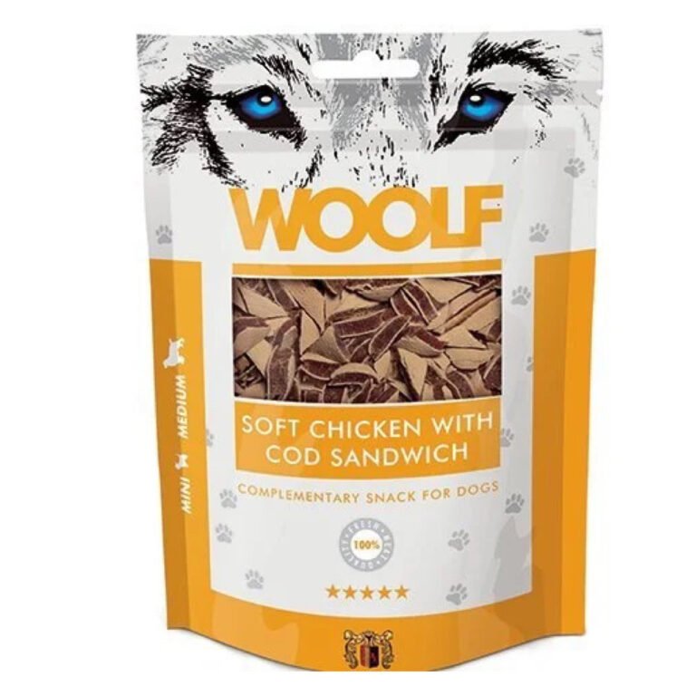 Woolf Soft Sandwich Triangle M/Kylling & Torsk
