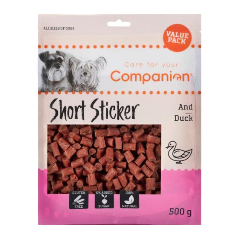 Companion Short Sticker M/And Økonomikøb 500 g