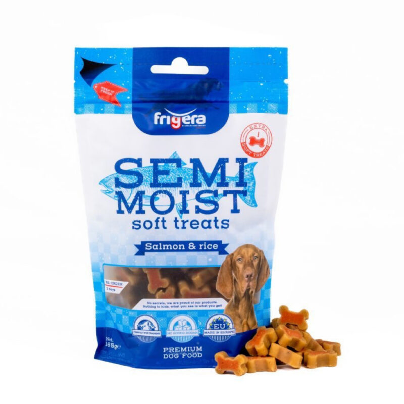 SemiMoist Træningsgodbidder M/Laks & Ris