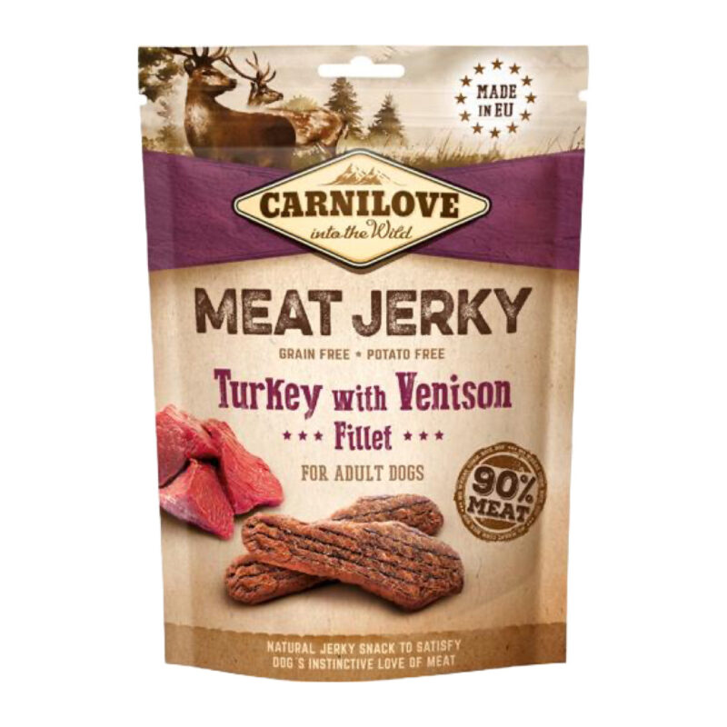 Carnilove Meat Jerky M/Vildt & Kalkun