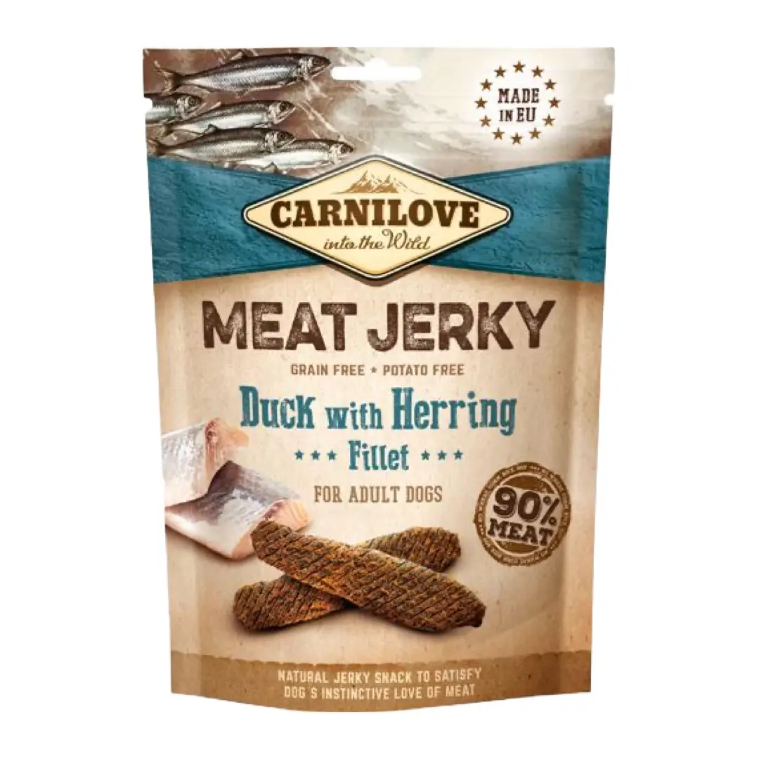 Carnilove Meat Jerky M/And & Sild 100g