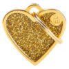 MyFamily Hundetegn Shine Hjerte Guld