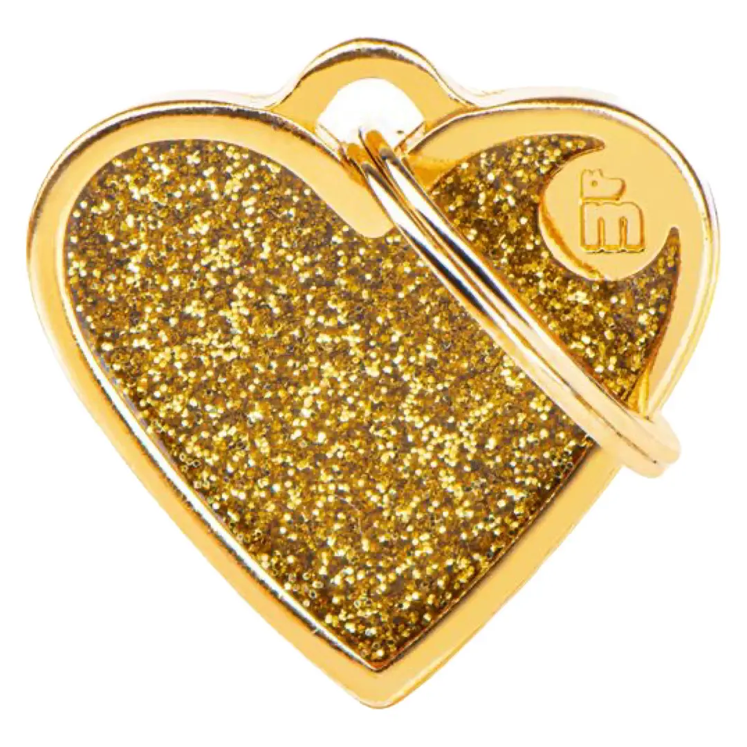 MyFamily Hundetegn Shine Hjerte Guld