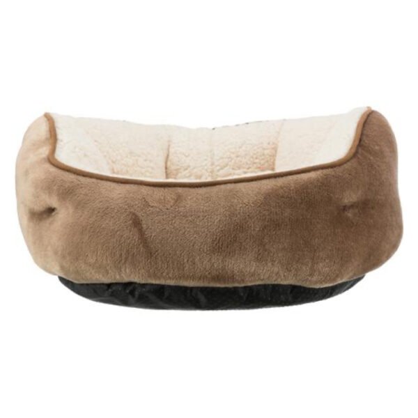 Trixie Cosma Brun/Cremefarvet Blød Hundeseng - Image 3