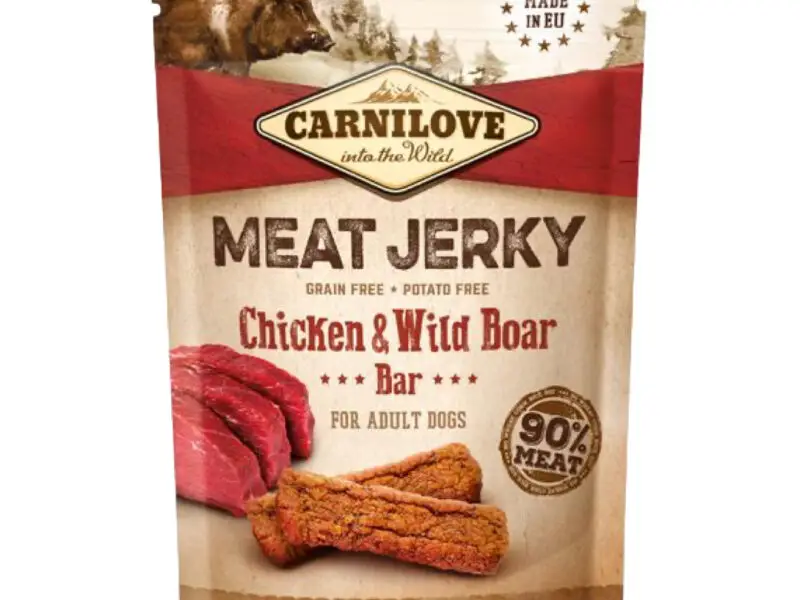 Carnilove Meat Jerky M/Vildsvin & Kylling 100g