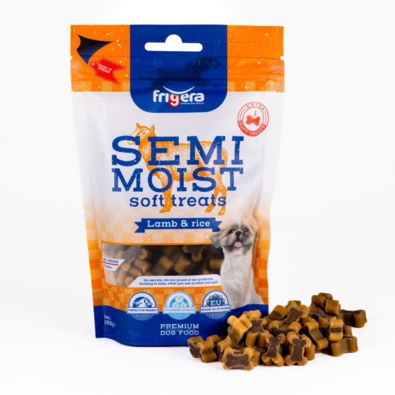 SemiMoist Træningsgodbidder M/Lam & Ris