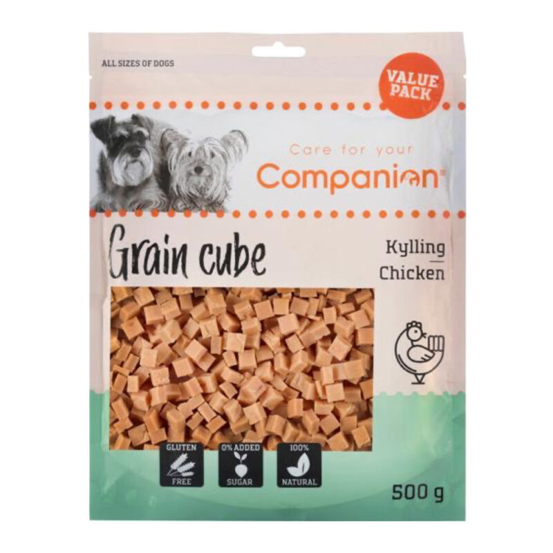 Companion Chicken Mini Cubes Økonomikøb 500 g