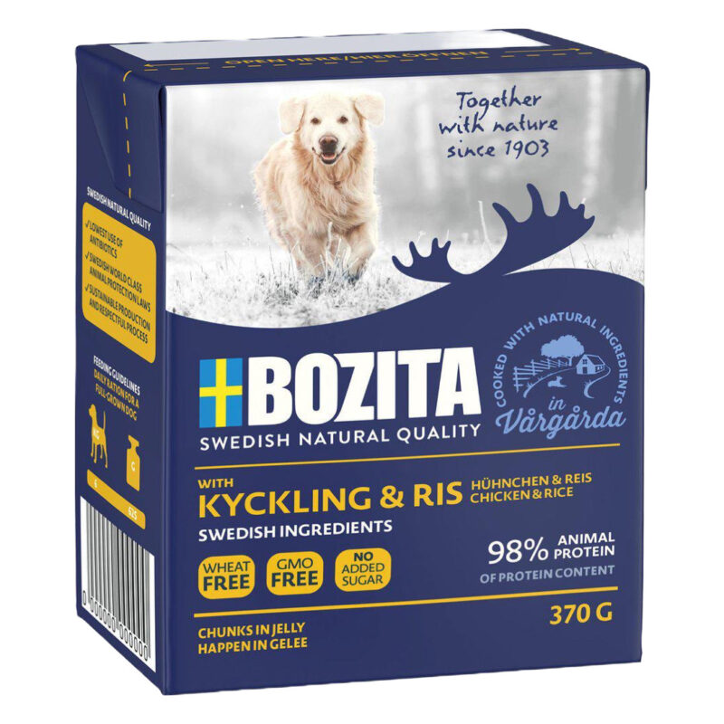 Bozita Naturals Vådfoder M/Kylling & Ris