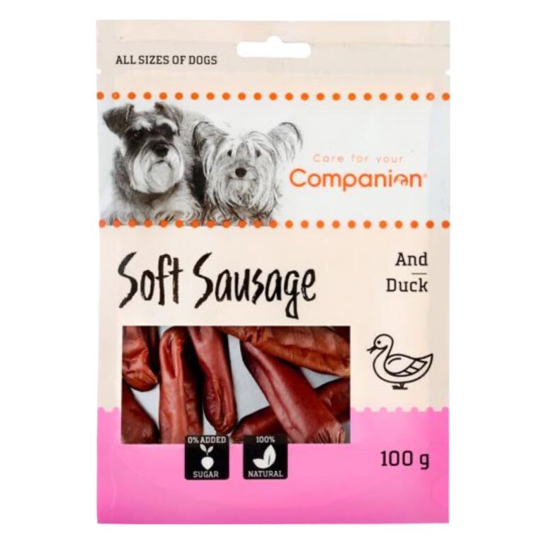 Companion Soft Sausage M/And (7 stk) 100 g