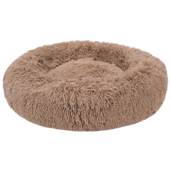 Donut Fluffy Hundeseng Brun