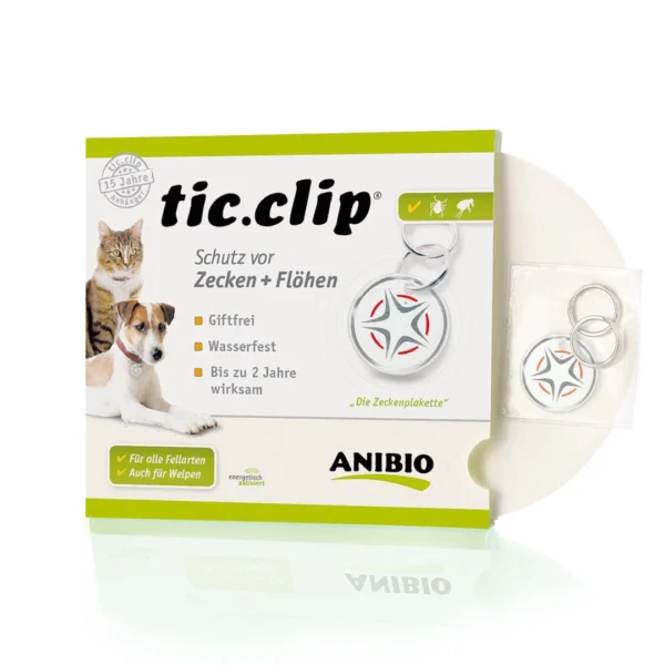 Anibio Tic-Clip Loppe & Flåt Vedhæng