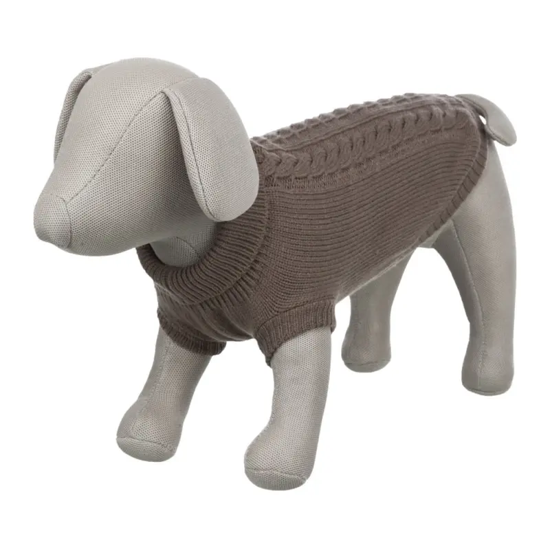 Trixie Kenton Strikket Pullover Brun Hundesweater