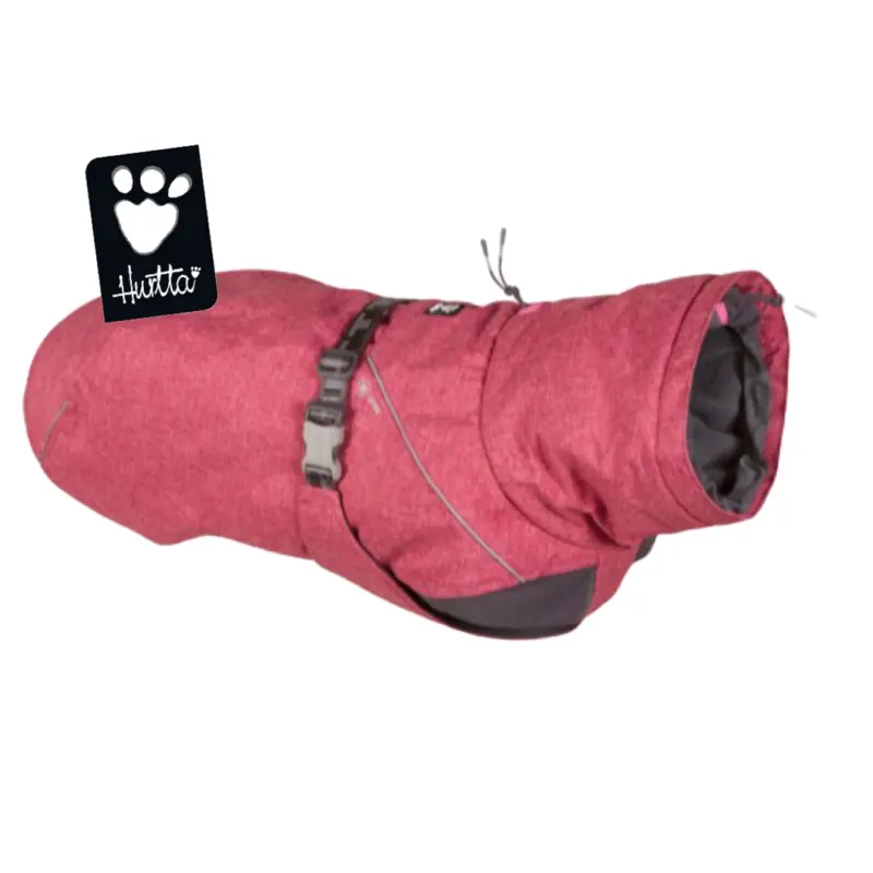 Hurtta Expedition Parka Beetroot Rosa Hundevinterfrakke