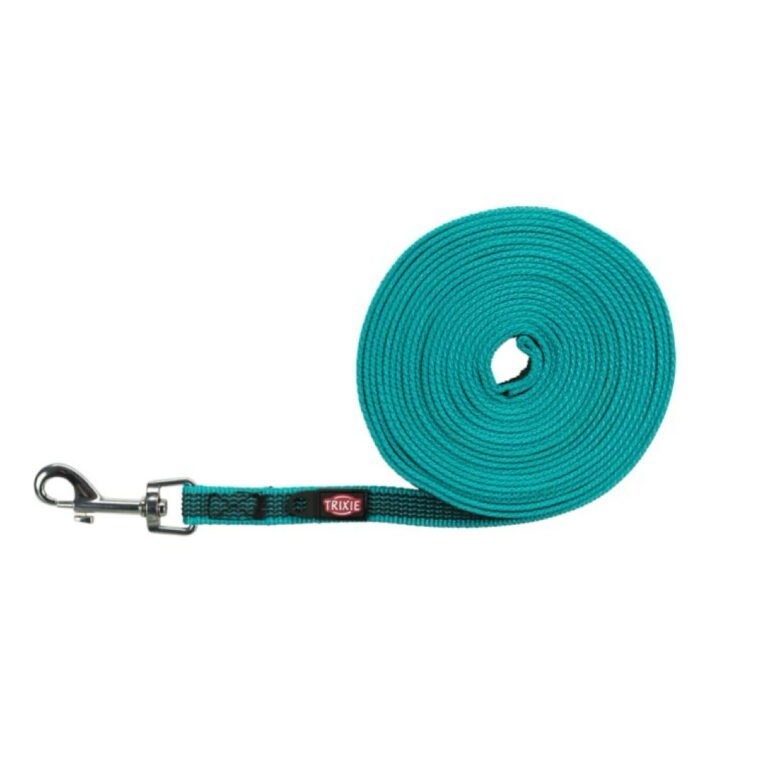 Trixie Sporline Nylon Easy-Grip Træningsline Turkis