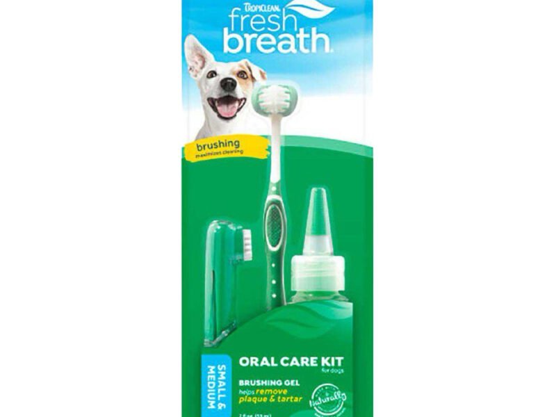 Tropiclean Oral Care Kit Til Små & Mellemstore Hunde
