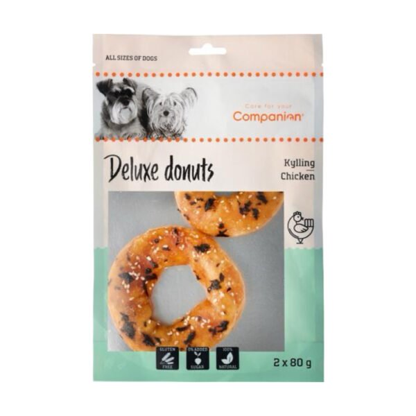 Companion Tyggering Donut M/Kylling 2 stk