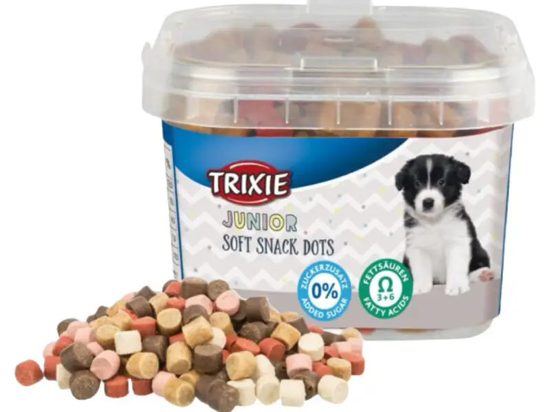 Trixie Junior Hvalpegodbidder Mini Dots +Omega