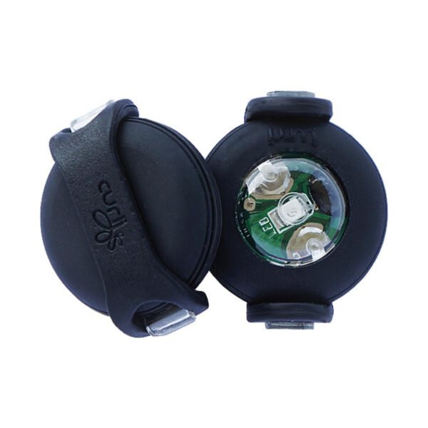 Curli Luumi Sort LED Hundelygte 2 stk/pk