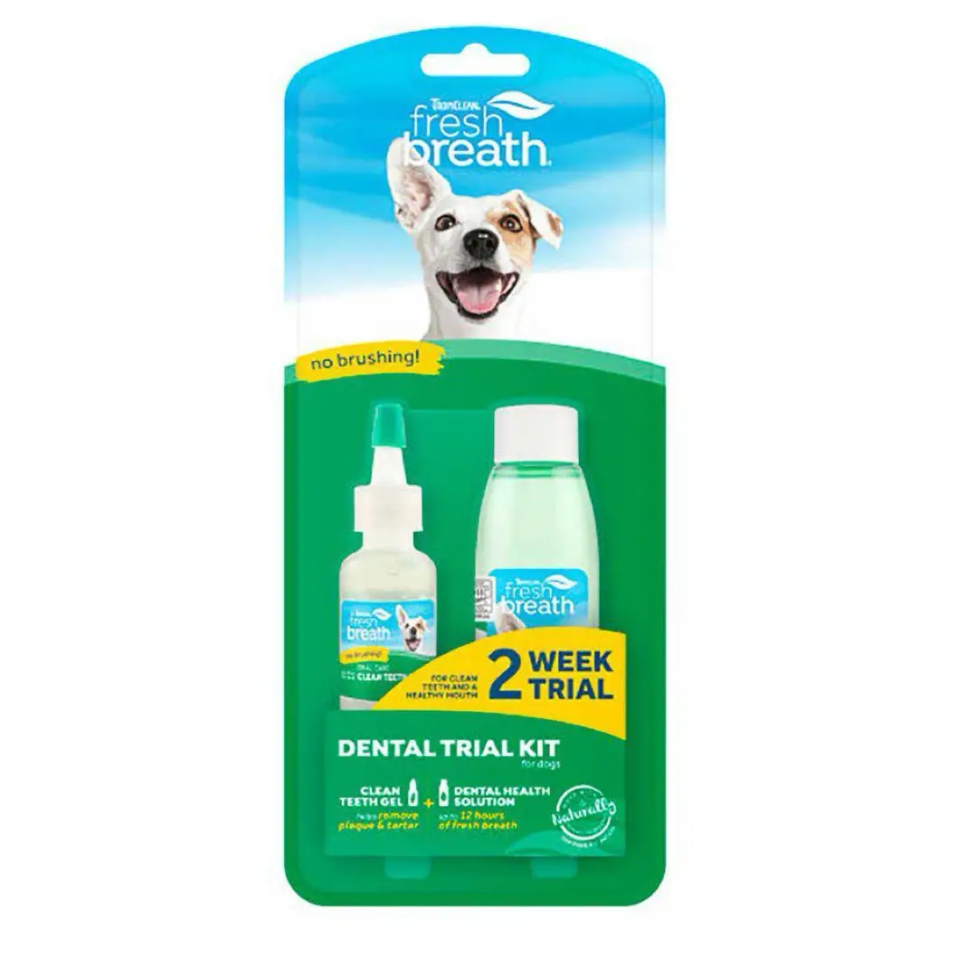 Tropiclean Fresh Breath Prøvepakke Gel+Solution