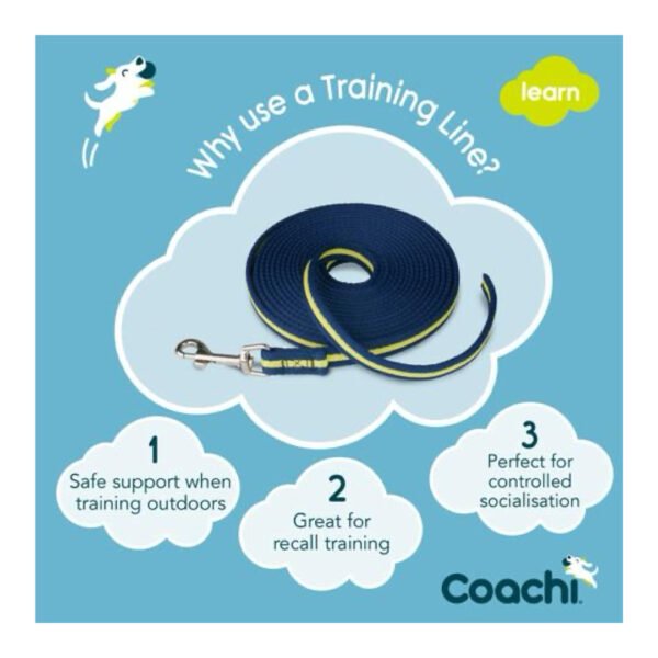 Coachi Træningsline Blå/Neon 5 Meter - Image 2