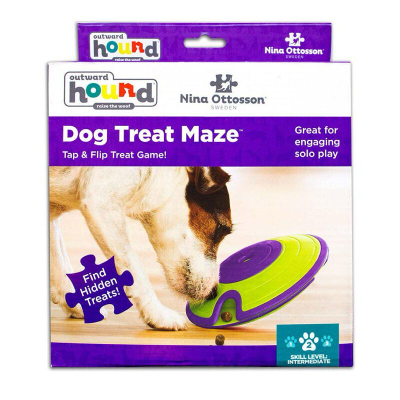 Nina Ottosson Dog Treat Maze Hundespil Aktiveringslegetøj - Image 2