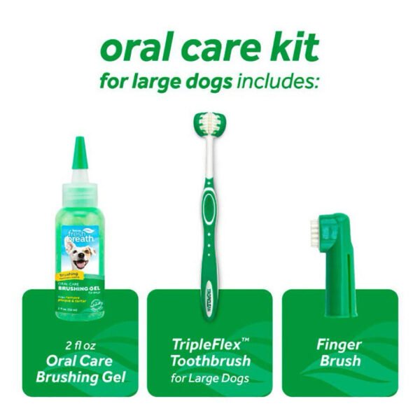 Tropiclean Oral Care Kit Til Små & Mellemstore Hunde - Image 2