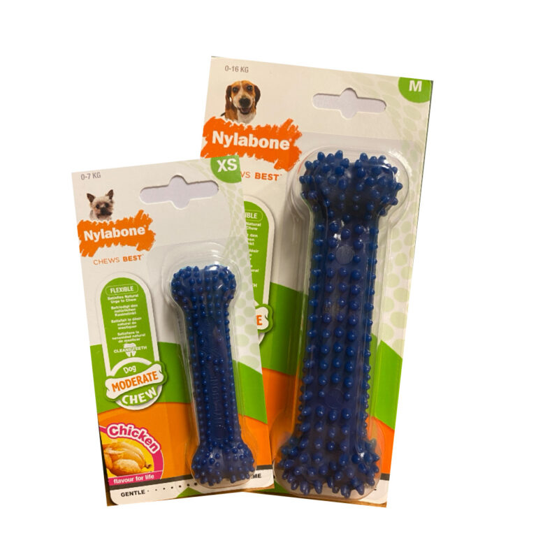 Nylabone Dental Bone M/Kyllingesmag